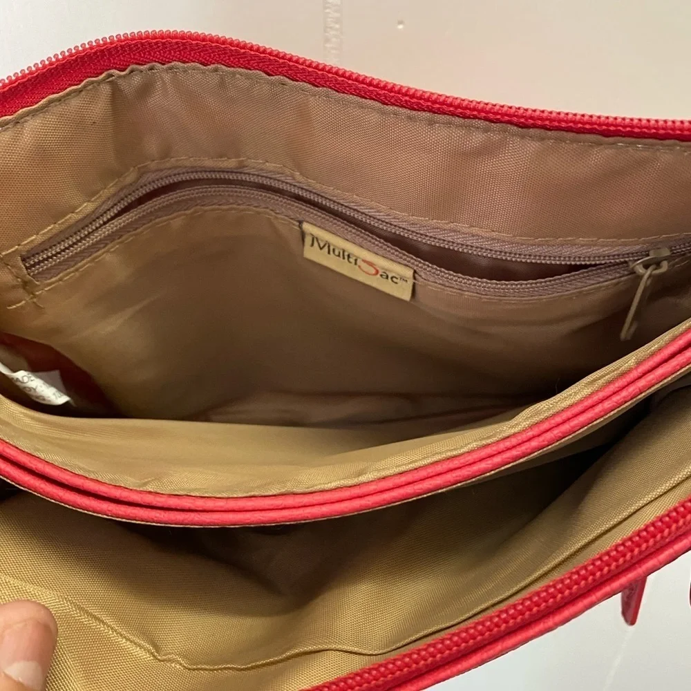 Multi Sac Crossbody Red Purse